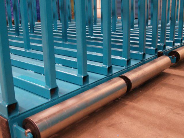 VERTO Vertikallager für Bleche - Metallverarbeitung