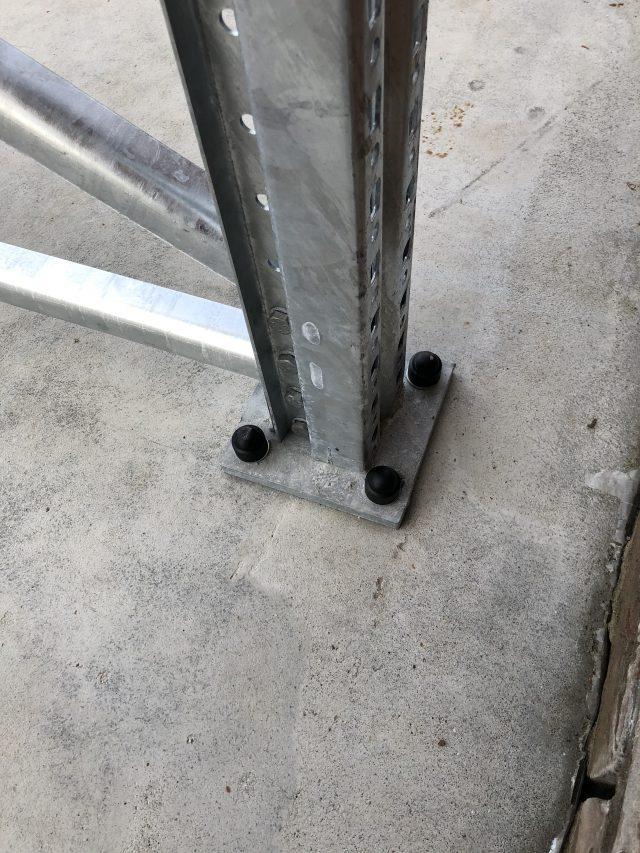 Regalhalle Konzept - Regale als tragende Konstruktion