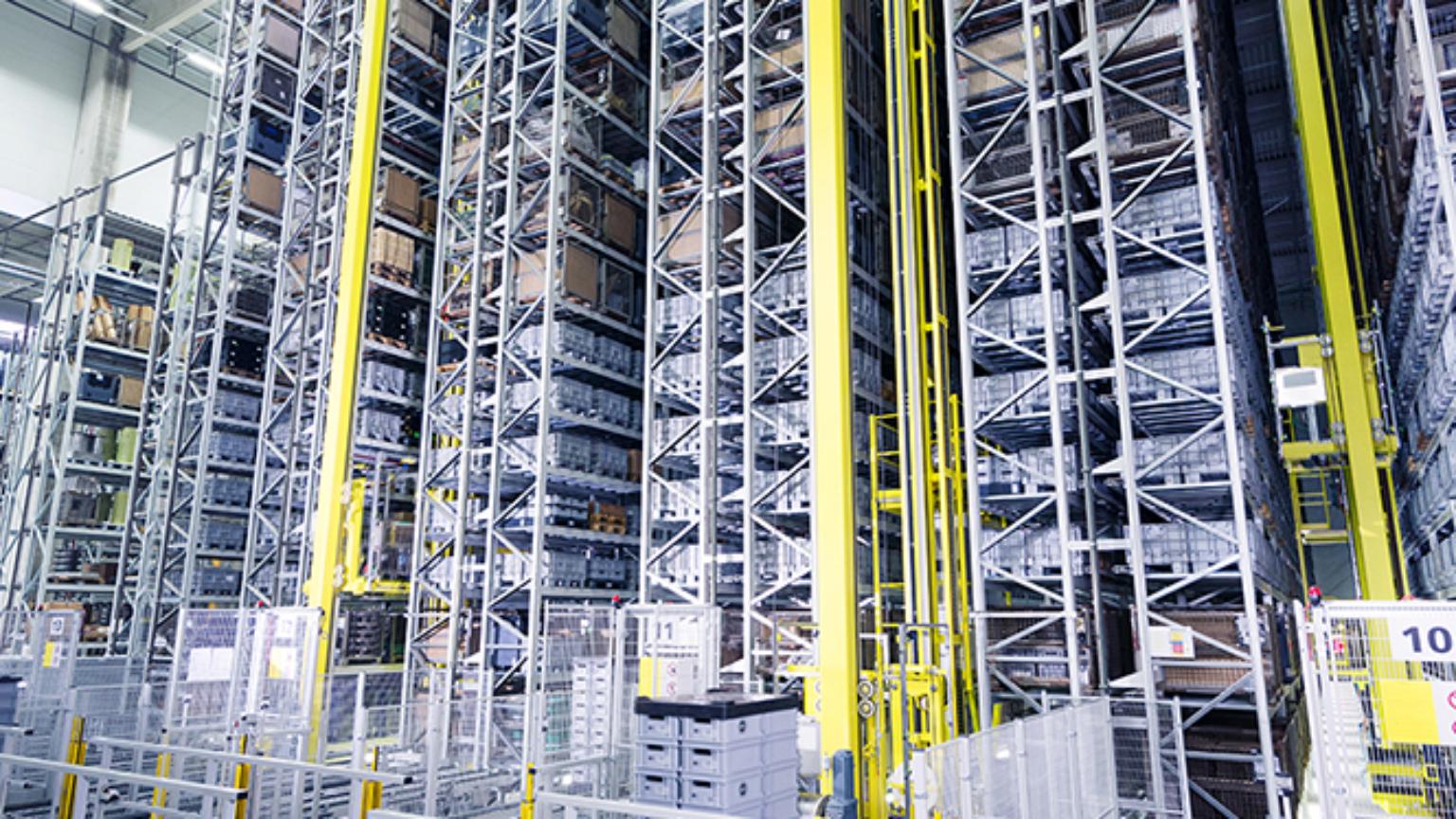 Open Face Miniload - Behälterlagerung